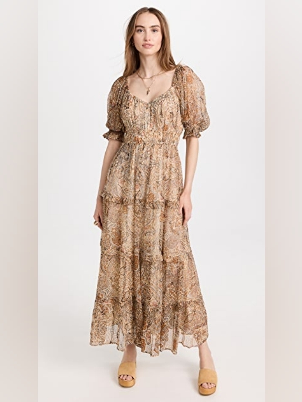 Cleobella Arabella Ankle Dress in Kaleidoscope